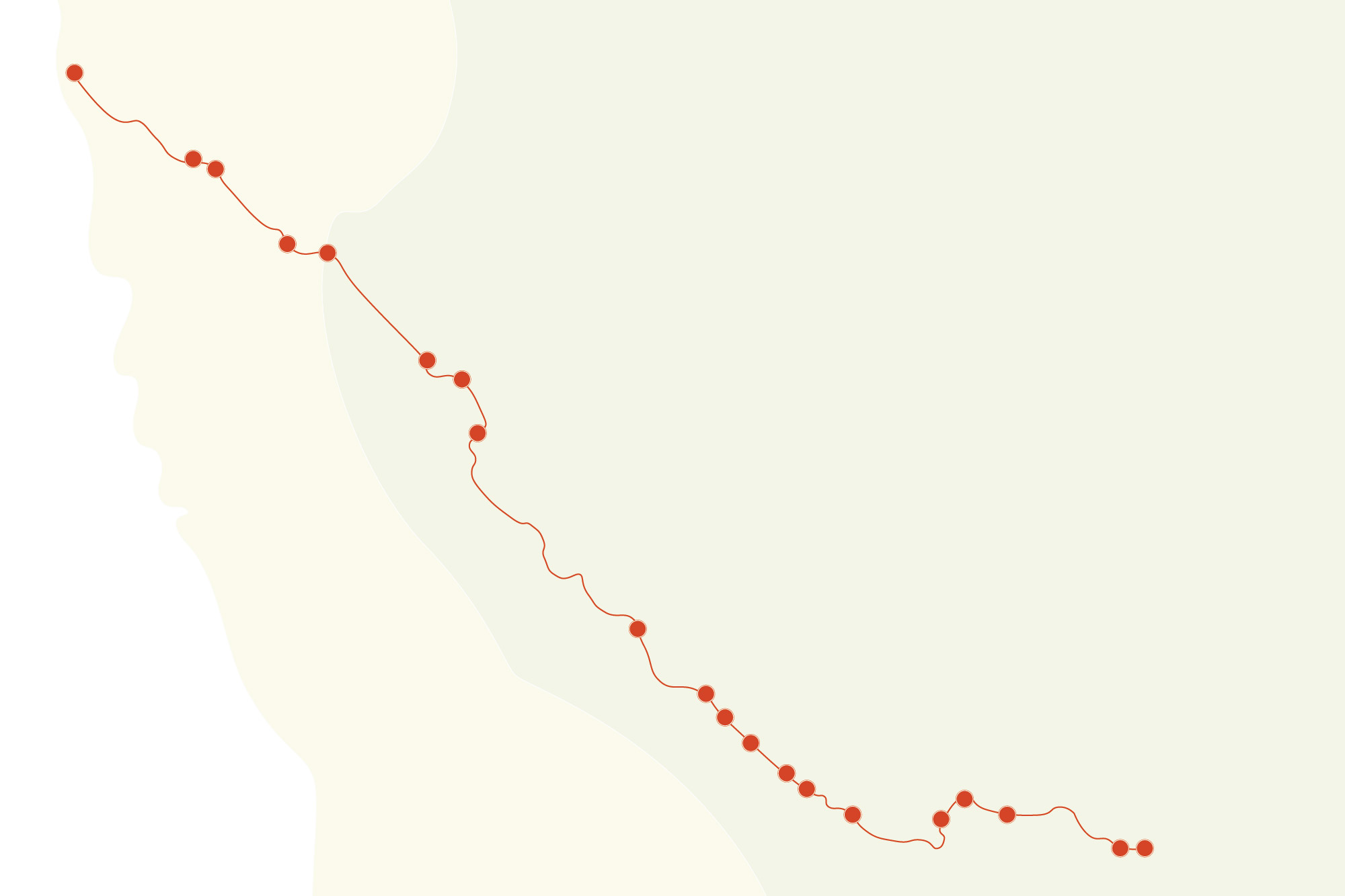 The Death Railway Revisited Map